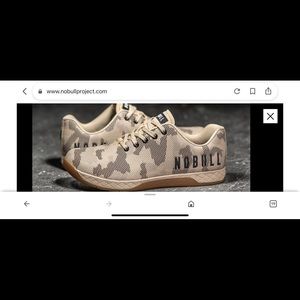 Sand camo no bull trainers size 5.5